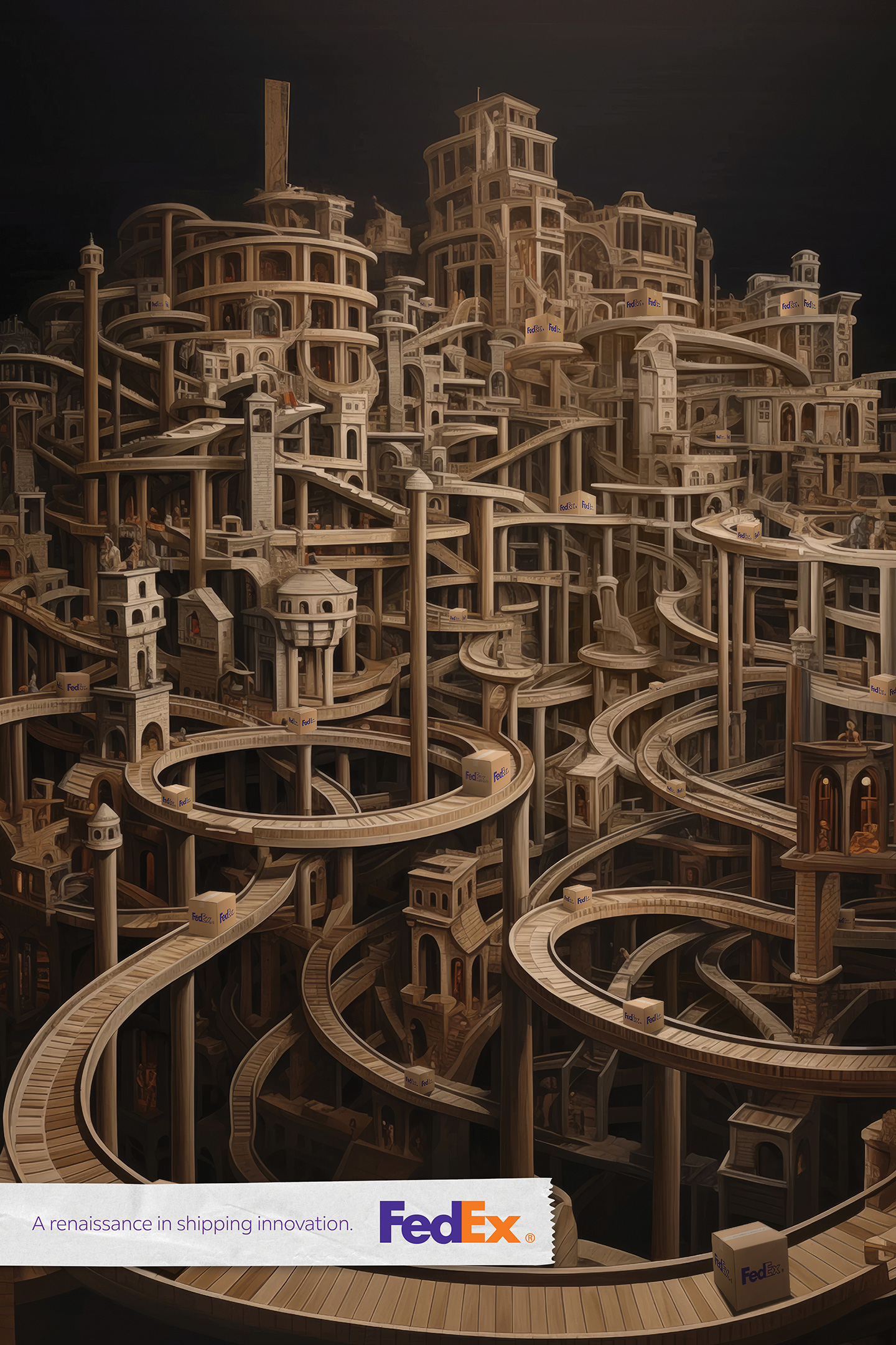 FedEx - Masterpiece Da Vinci
